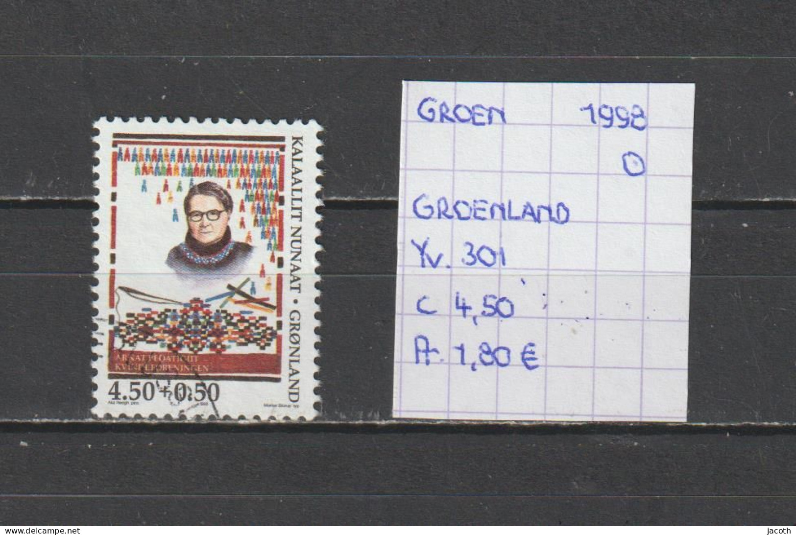 (TJ) Groenland 1998 - YT 301 (gest./obl./used) - Usati