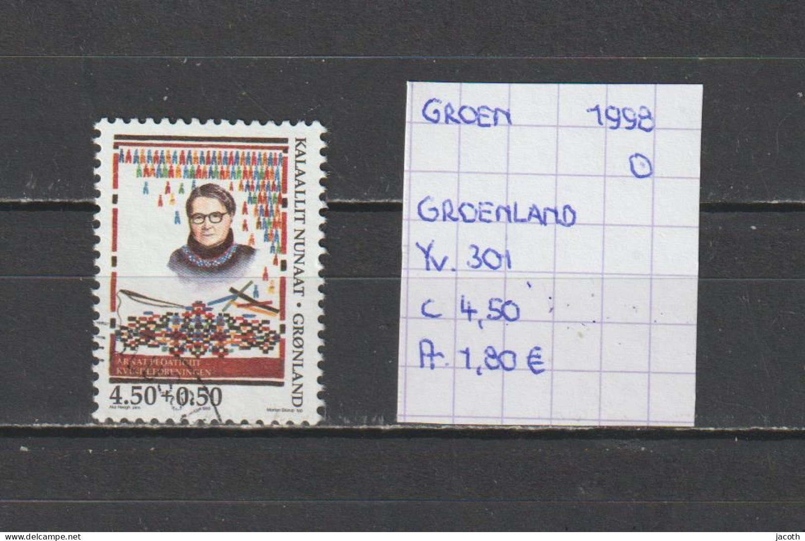 (TJ) Groenland 1998 - YT 301 (gest./obl./used) - Usados