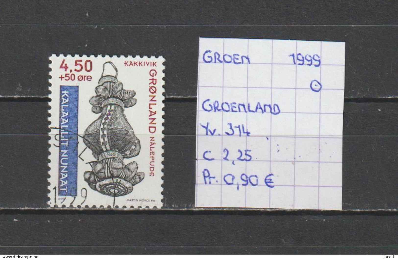 (TJ) Groenland 1999 - YT 314 (gest./obl./used) - Usati