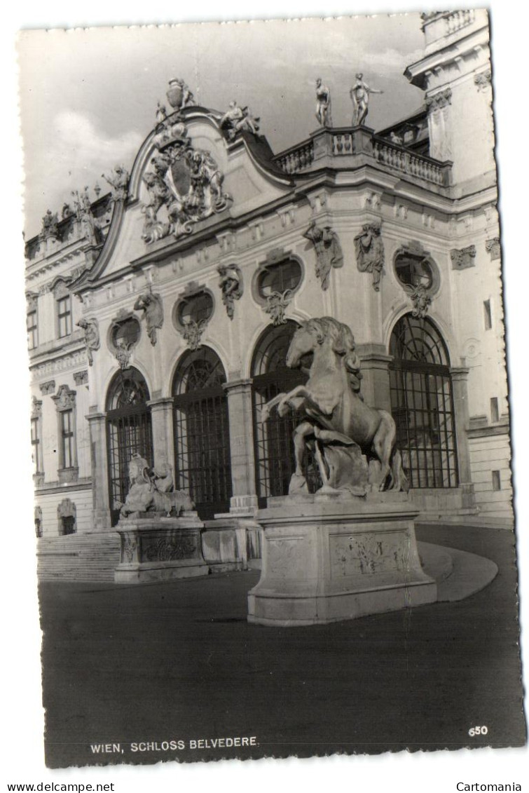 Wien - Schloss Belvedere - Belvédère