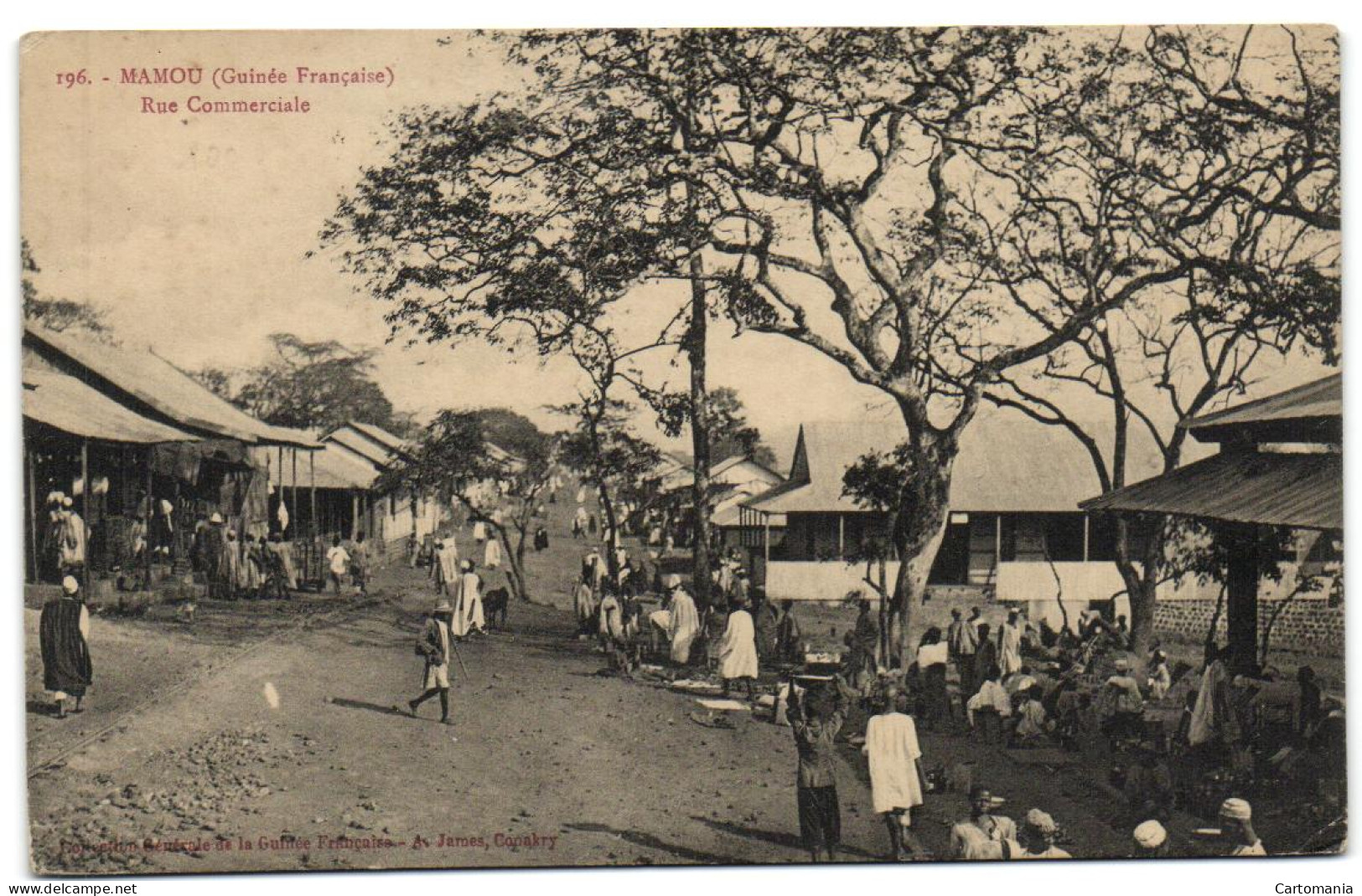 Mamou (Guinée Française) - Rue Commerciale - Guinée Française