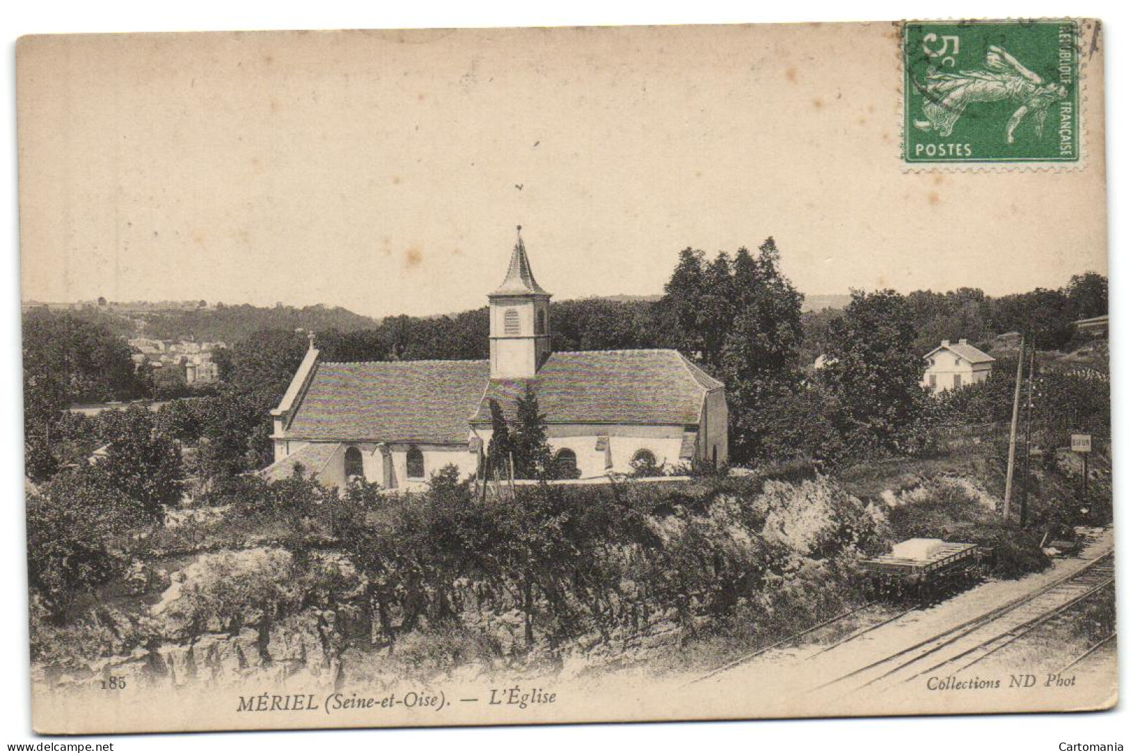 Mériel (Seine-et-Oise) - L'Eglise - Meriel