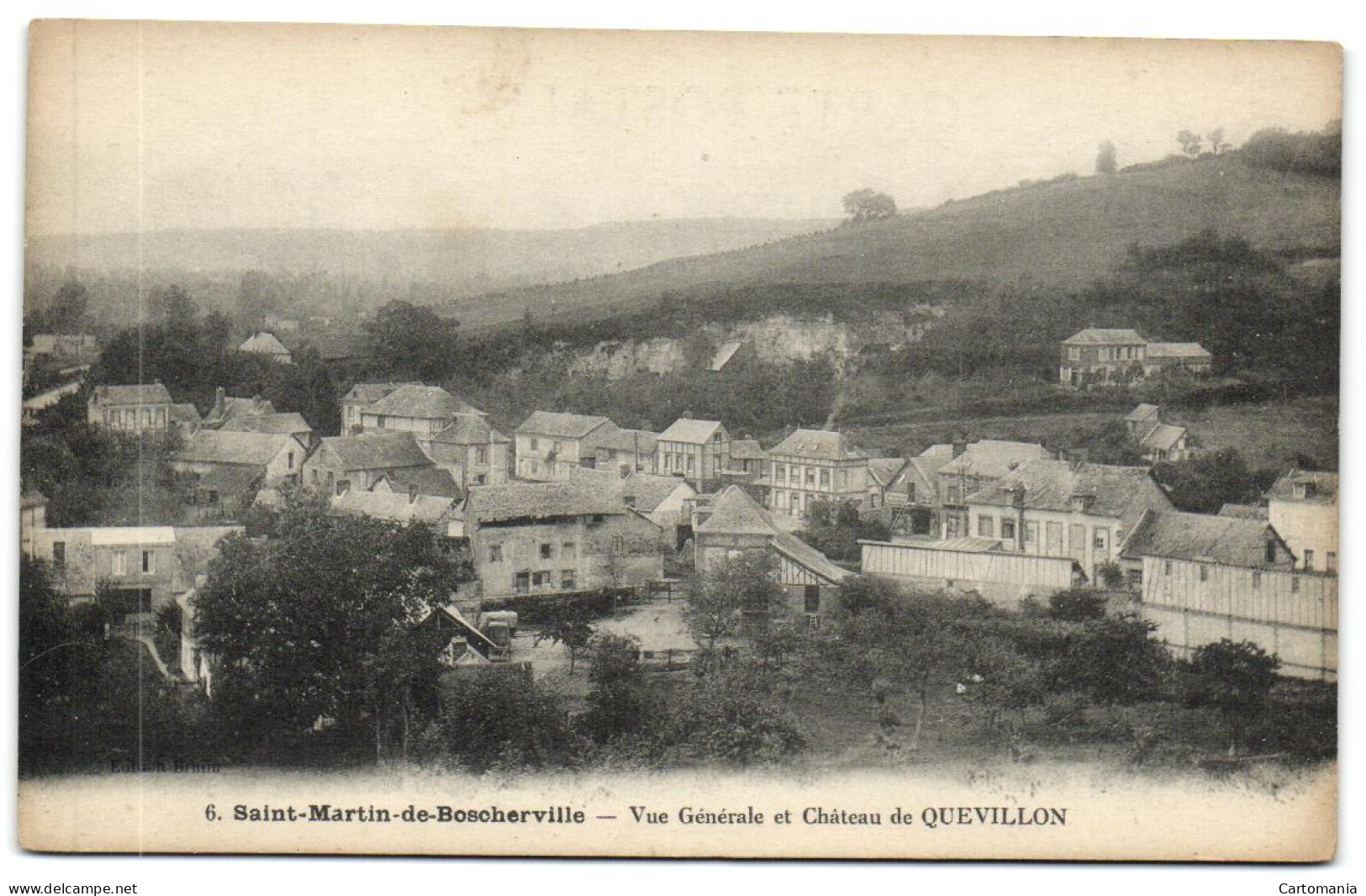 Saint-Martin-de-Boscherville - Vue Générale Et Château De Quevillon - Saint-Martin-de-Boscherville