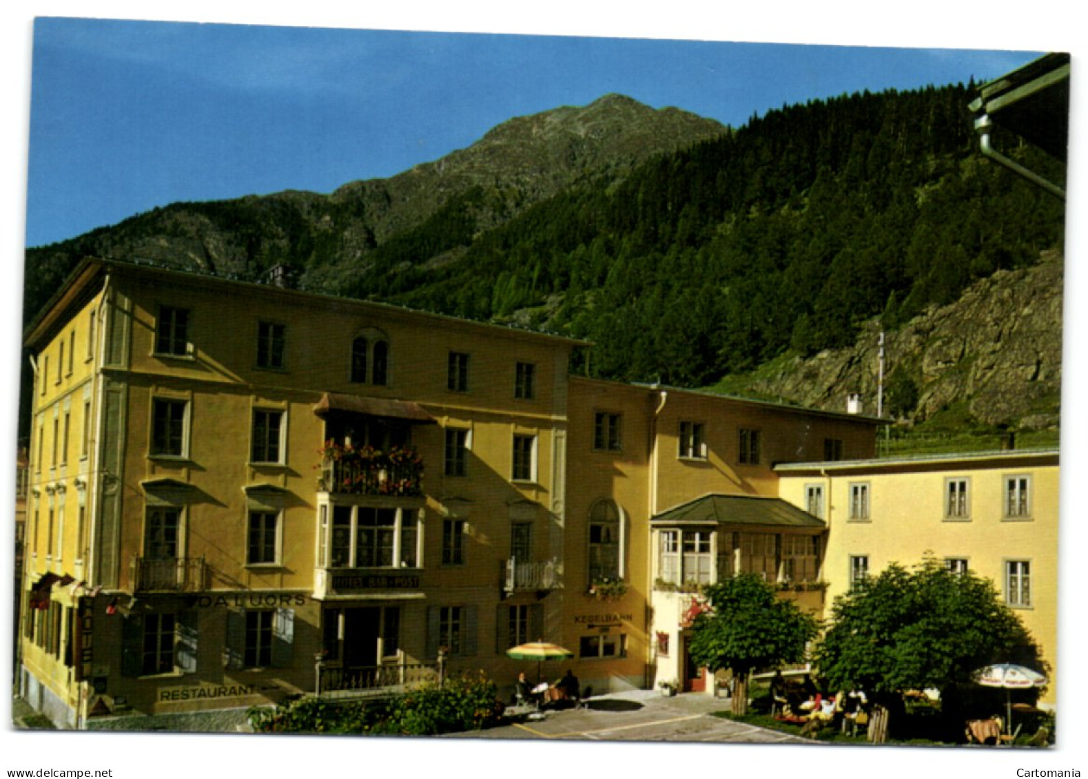 Zernez (Engadin) - Hotel Baer Und Post - Zernez