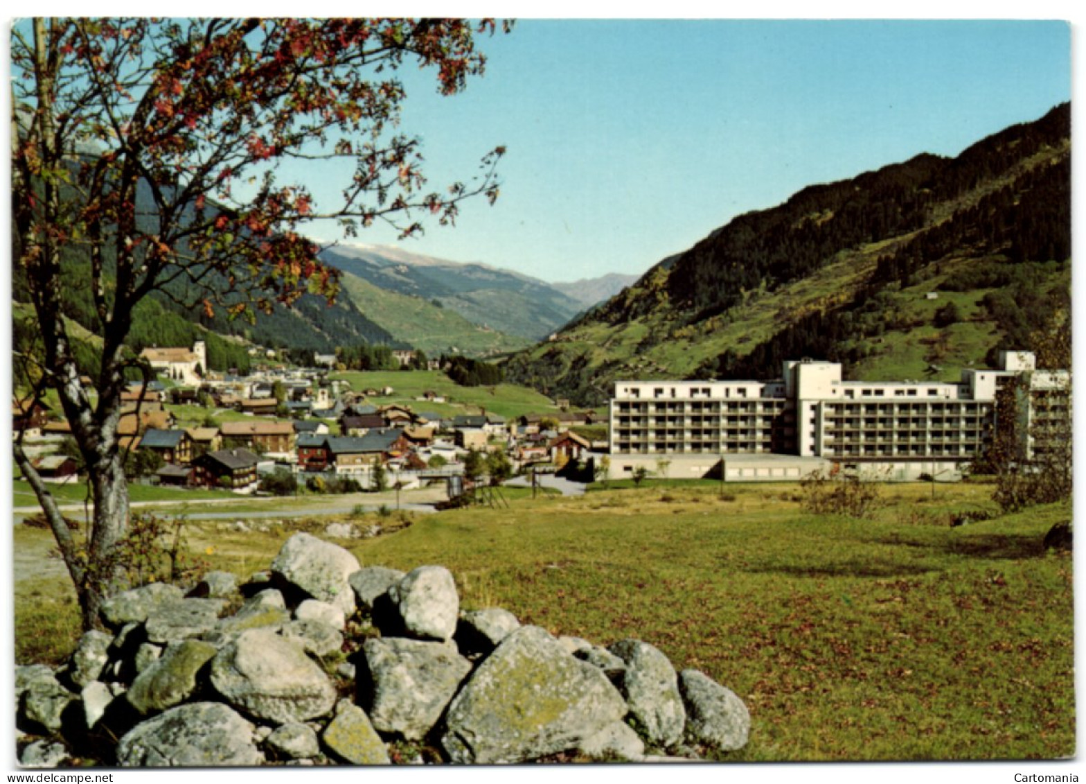 Disentis (Graubünden) - Blick In Das Vorderrheintal - Disentis/Mustér