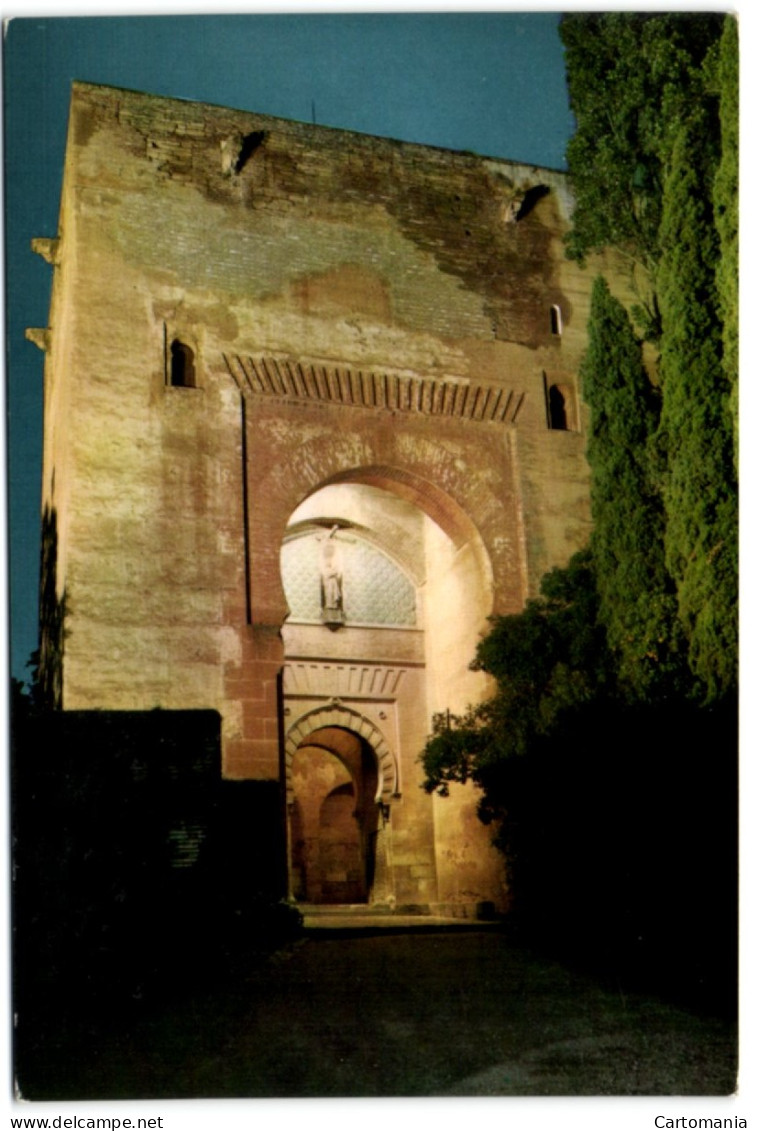 Granada - Alhambra - Puerta De La Justicia (Nocturne) - Granada