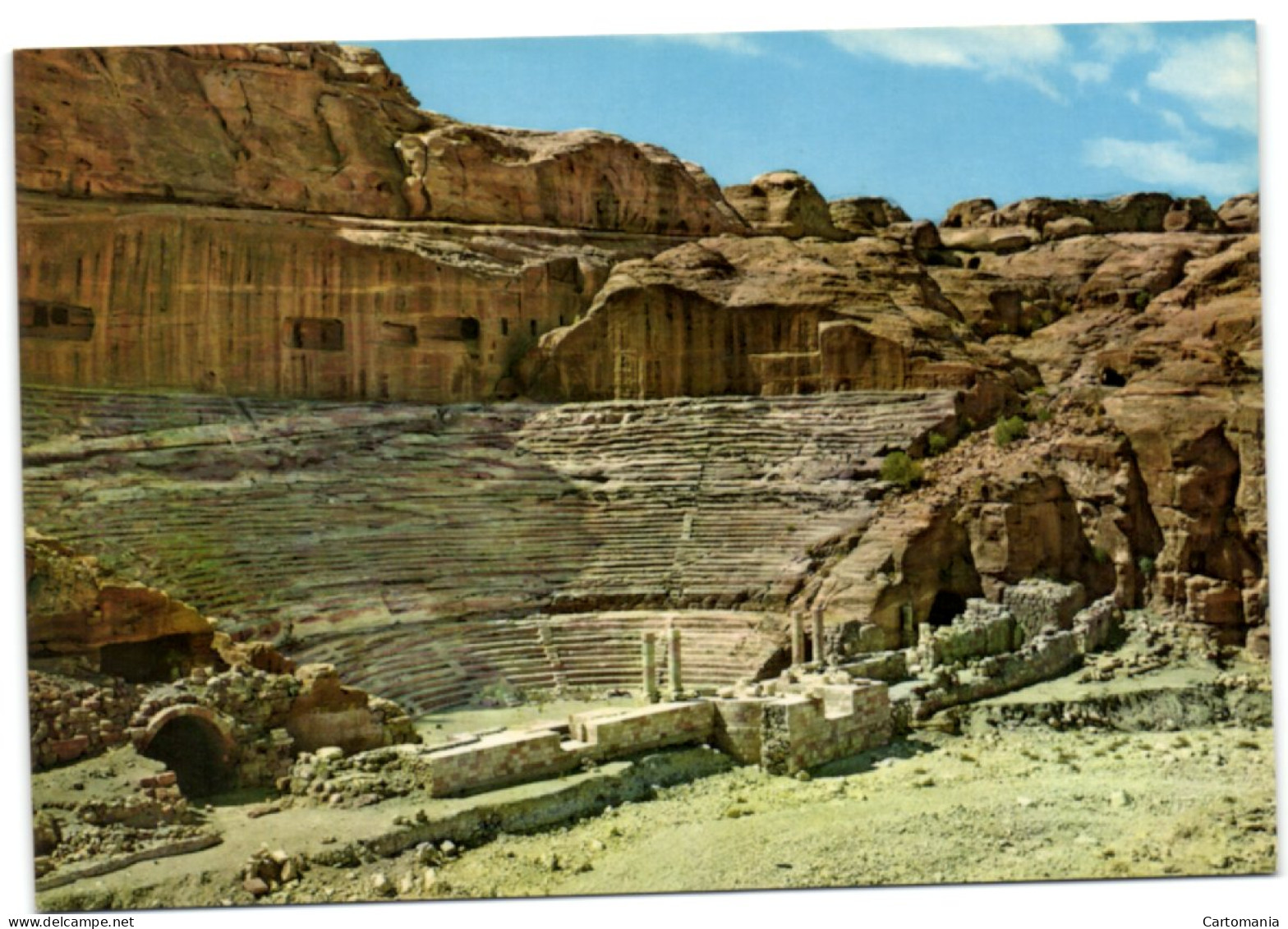 Petra - Amphitheatre - Jordanie