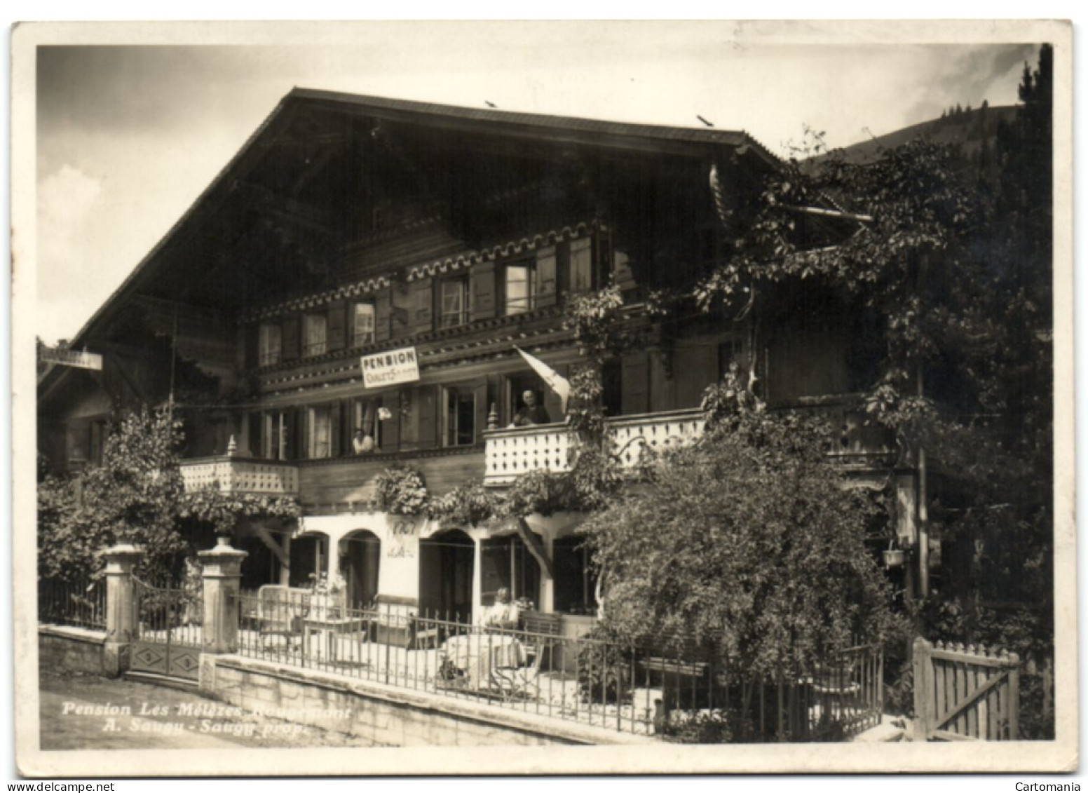 Rougemont - Pension Les Mélèzes - Rougemont