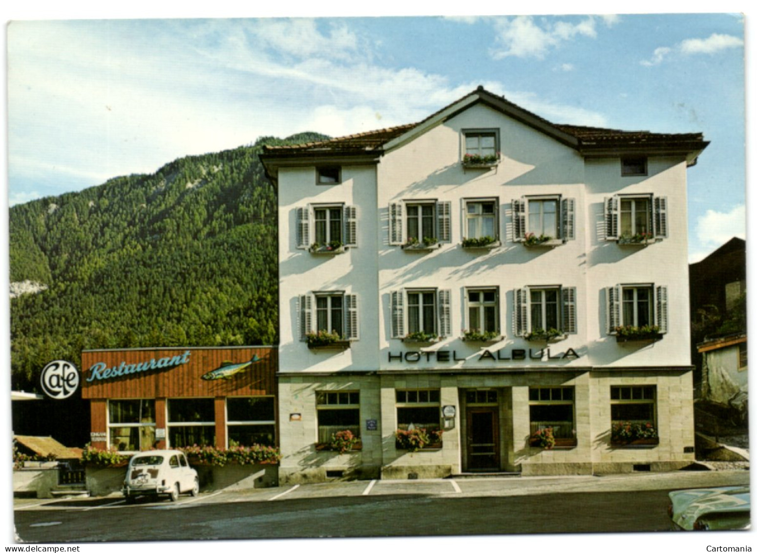 Tiefencastel / Grison - Hotel Albula - Tiefencastel