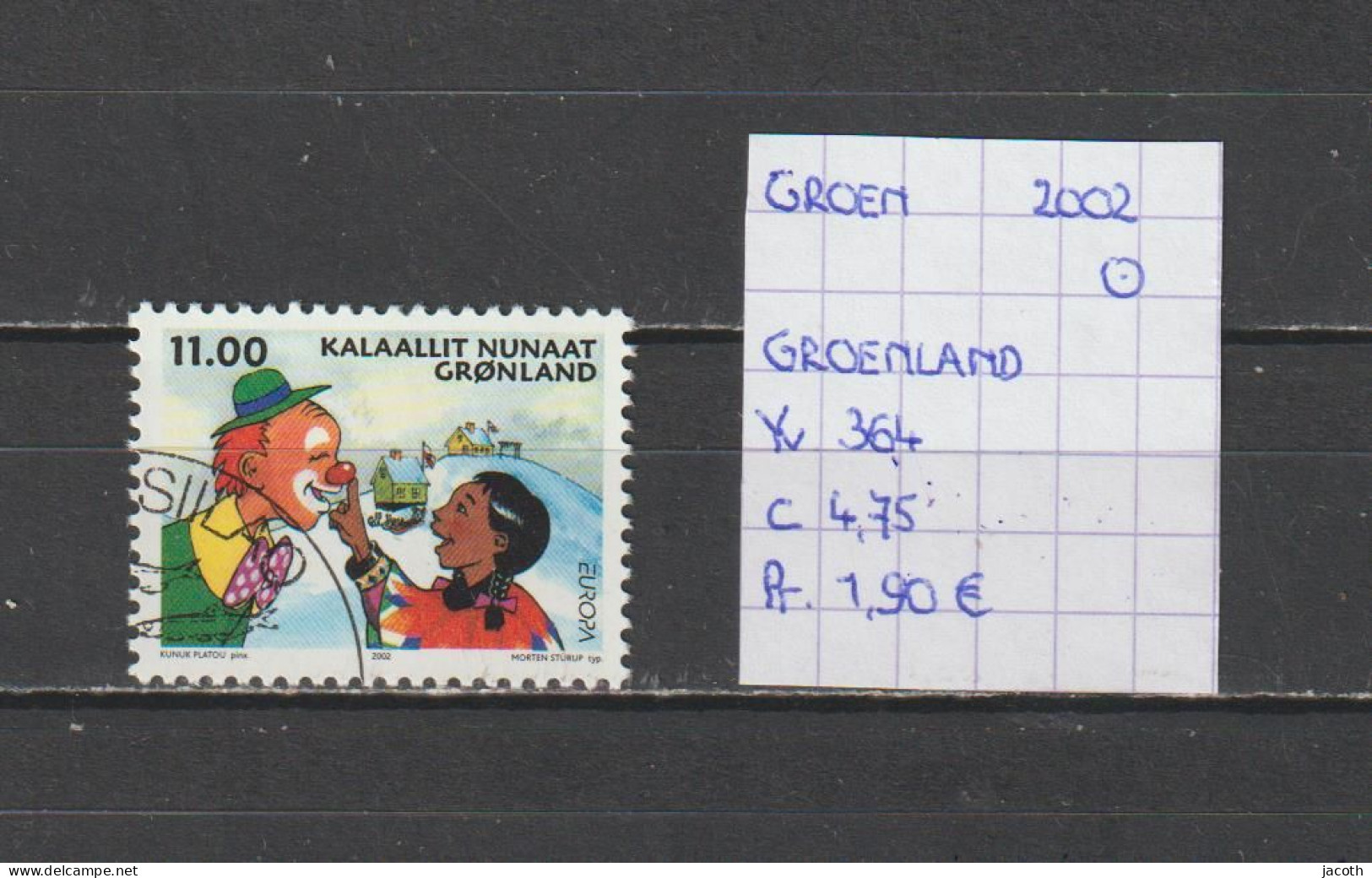 (TJ) Groenland 2002 - YT 364 (gest./obl./used) - Gebraucht