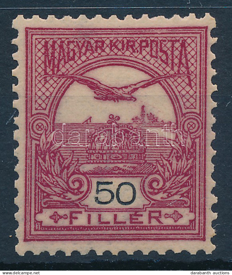 ** 1904 Turul 50f Fordított Vízjellel (180.000) (kis Papírránc) / Mi 85b Inverted Watermark (small Paper Crease) - Altri & Non Classificati