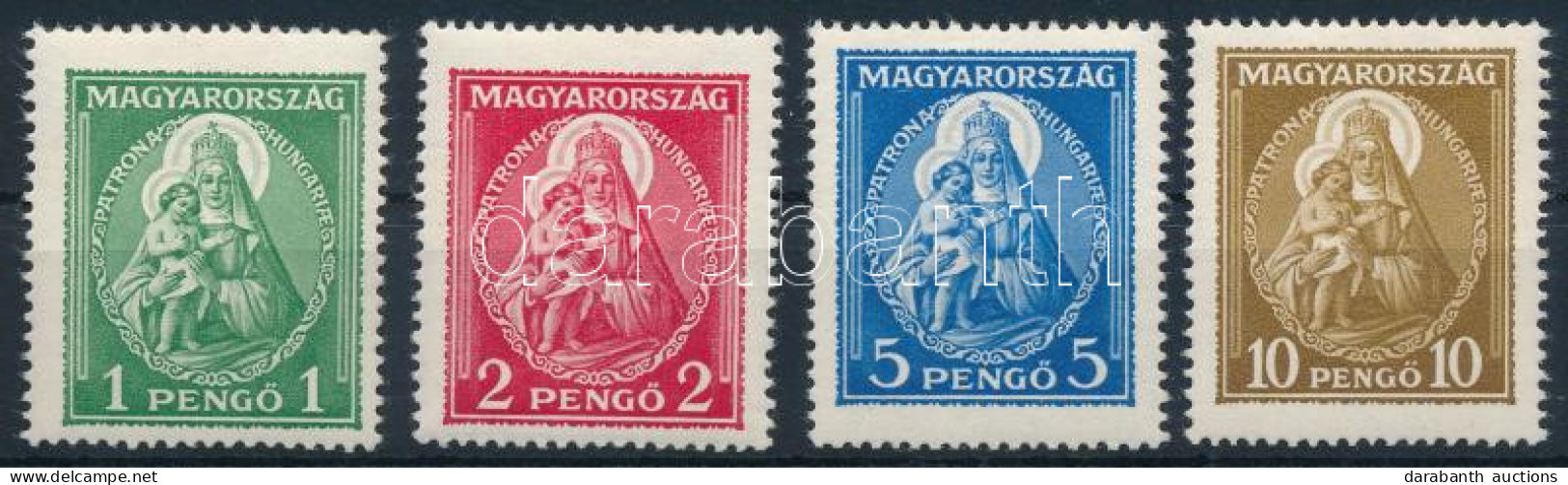 ** 1932 Nagy Madonna Sor (90.000) / Mi 484-487 - Other & Unclassified