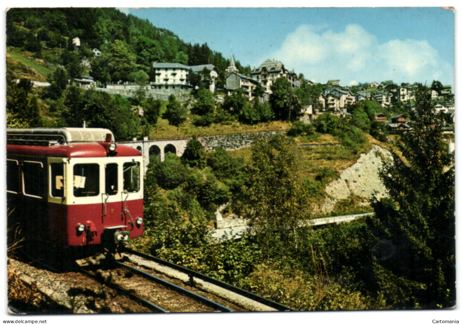 Finhaut - Sur La Lignes Martingny-Châtelard-Chamonix - Saint-Martin