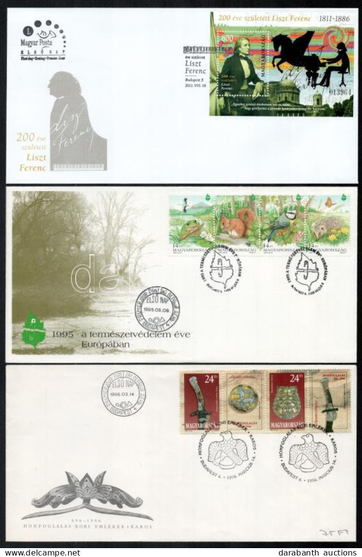 1961-2013 18 Db Jó FDC (14.000) / 1961-2013 18 FDC's - Sonstige & Ohne Zuordnung