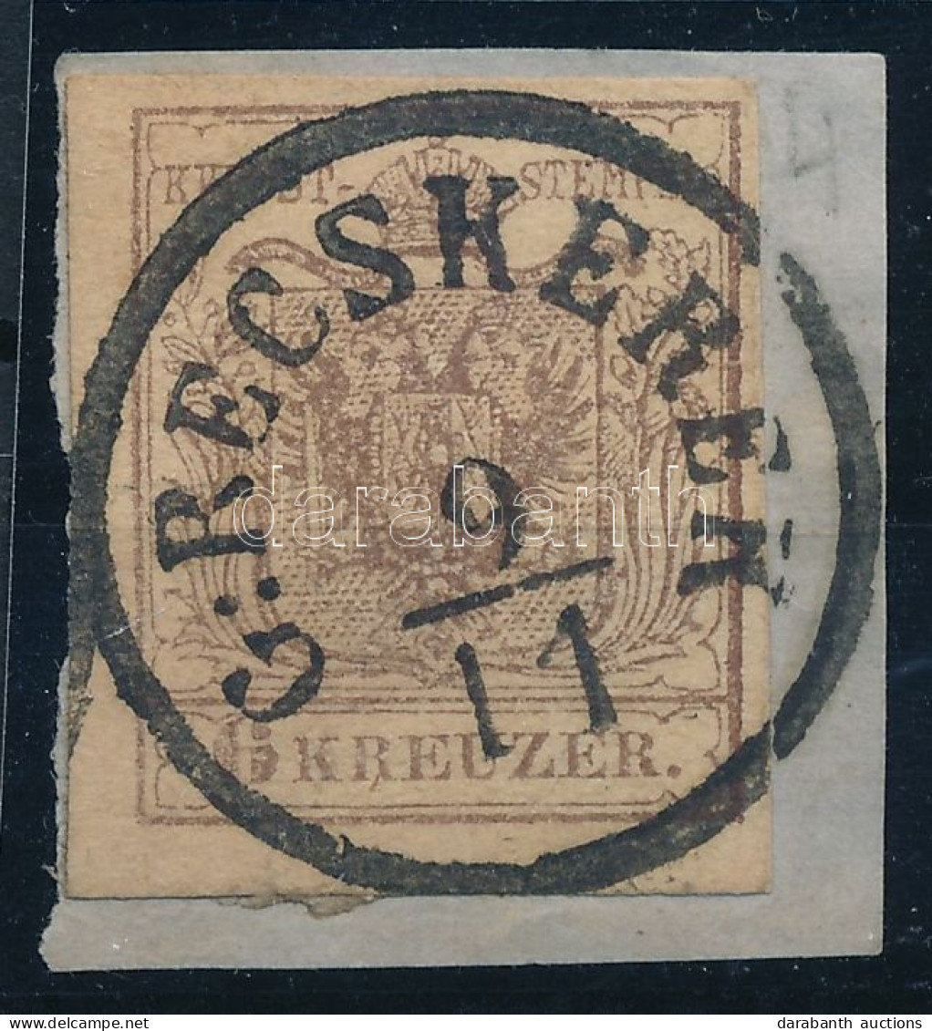 1850 6kr "G:BECSKEREK" Luxus Bélyegzéssel - Sonstige & Ohne Zuordnung