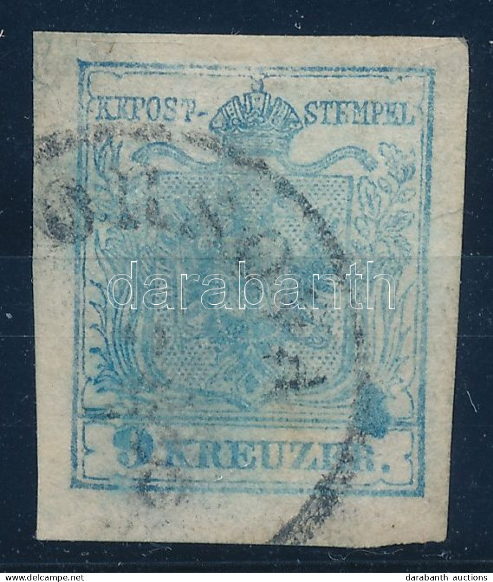 O 1850 9kr Világoskék / Light Blue "ORSOVA" - Altri & Non Classificati