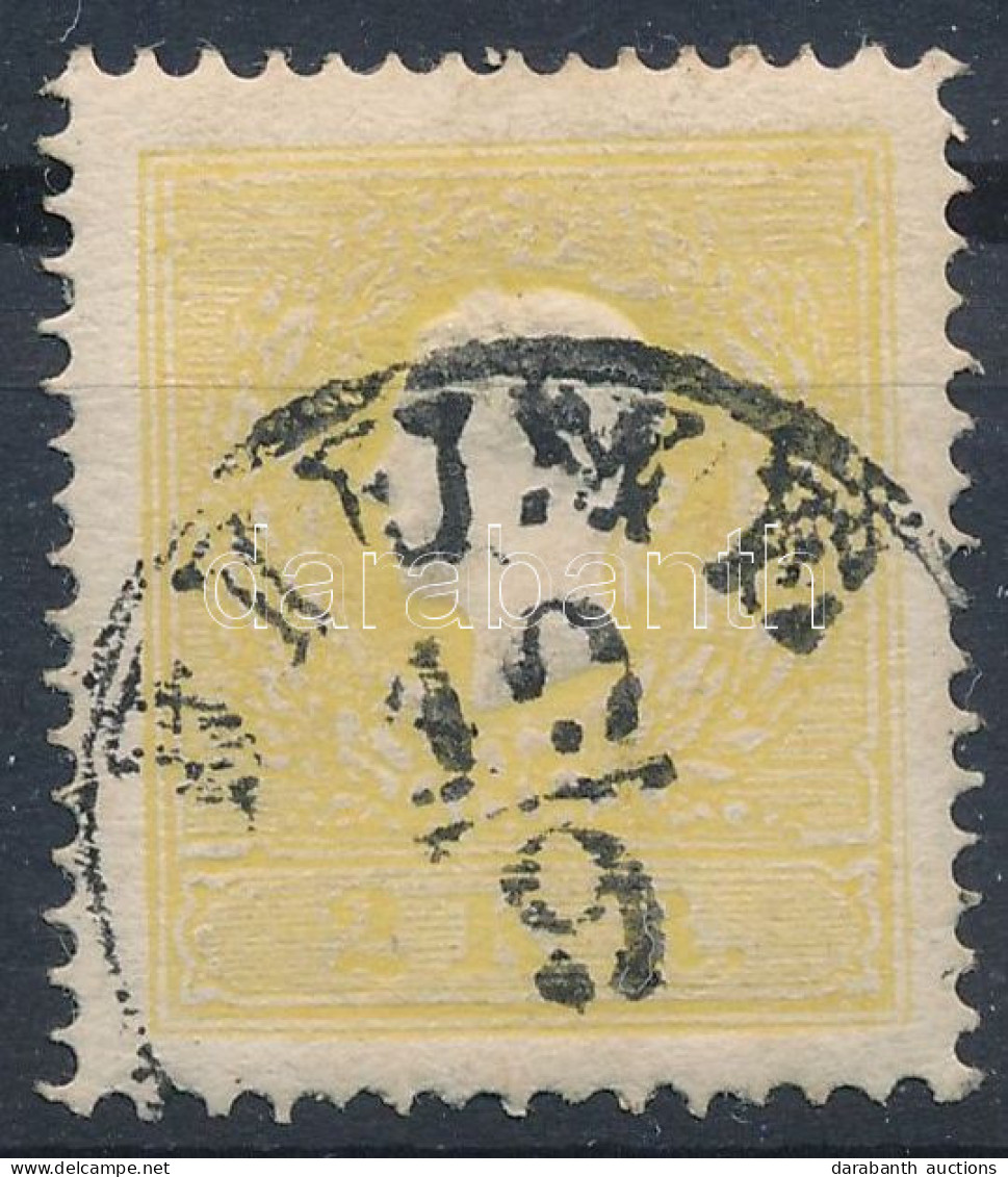 O 1858 2kr IIa. Világossárga / Light Yellow "FIUME" Certificate: Ferchenbauer - Other & Unclassified