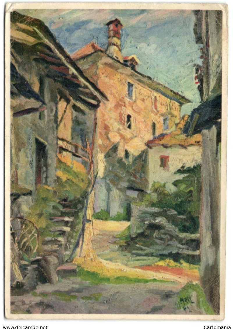 Wilhelm Metz - Arcegno-Losone - Village Tessinois - Losone