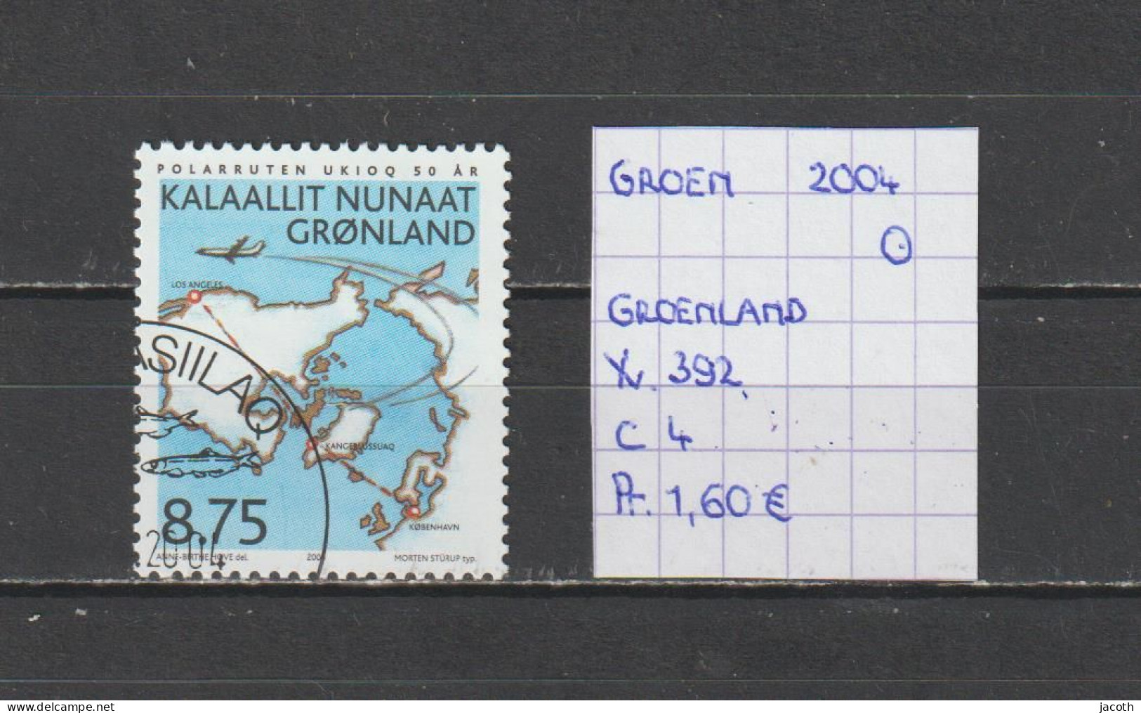 (TJ) Groenland 2004 - YT 392 (gest./obl./used) - Gebraucht