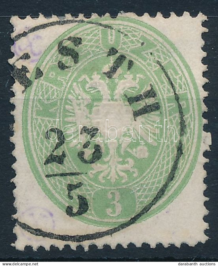 O 1863 3kr "(P)ESTH" - Sonstige & Ohne Zuordnung