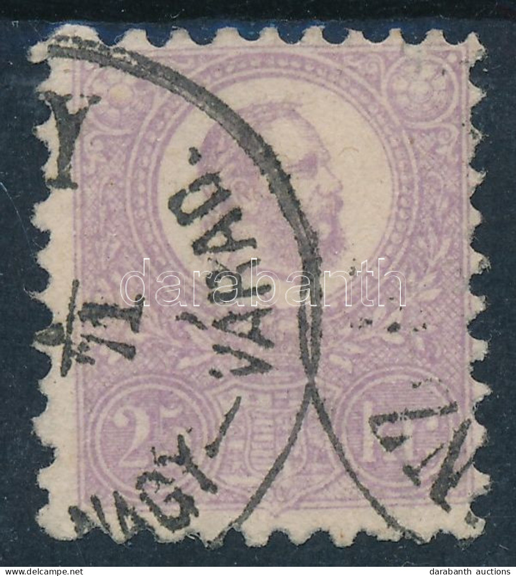 O 1871 Kőnyomat 25kr Képbe Fogazva (60.000) / Mi 6 "NAGY-VÁRAD" - Other & Unclassified