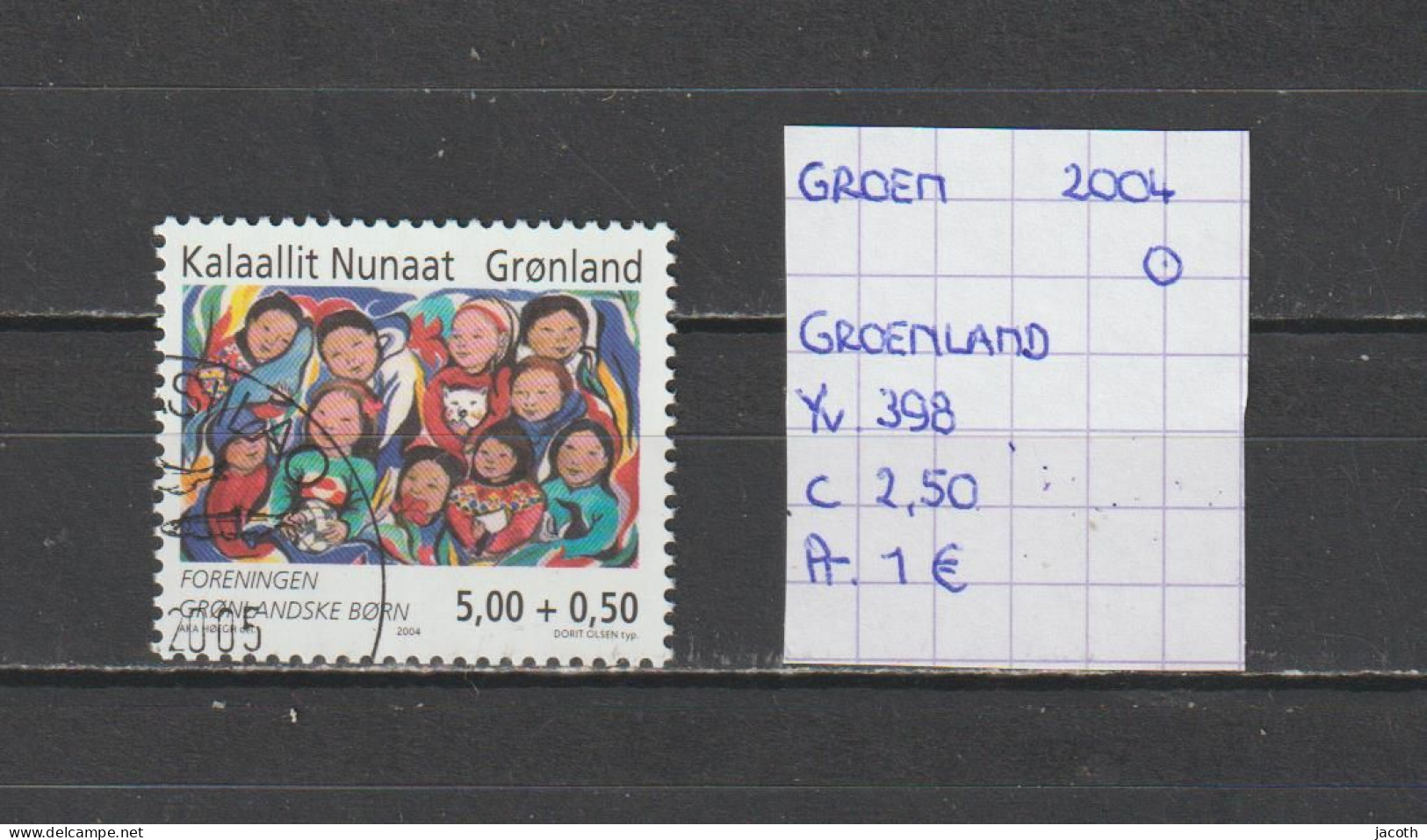 (TJ) Groenland 2004 - YT 398 (gest./obl./used) - Oblitérés