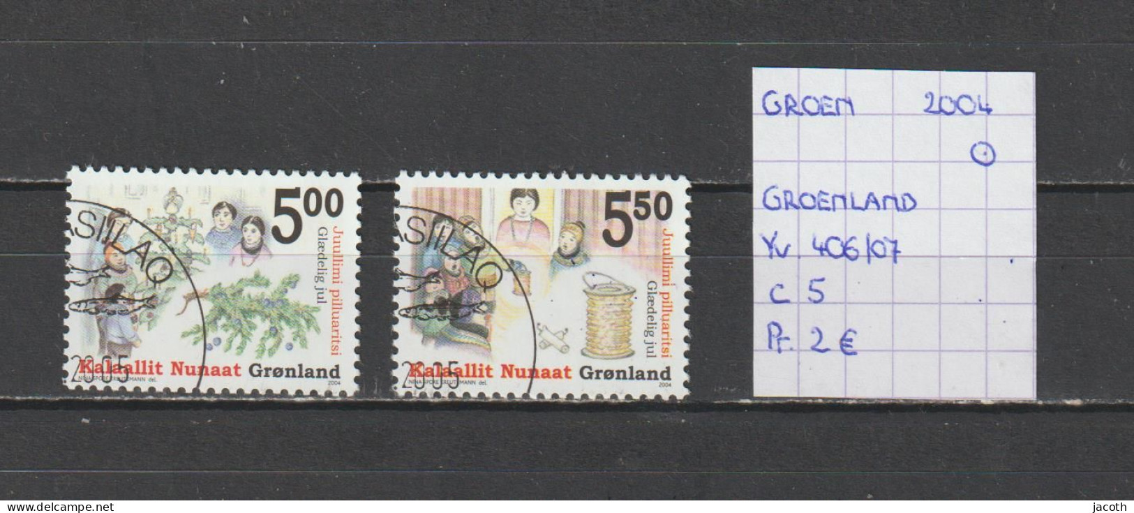 (TJ) Groenland 2004 - YT 406/07 (gest./obl./used) - Oblitérés