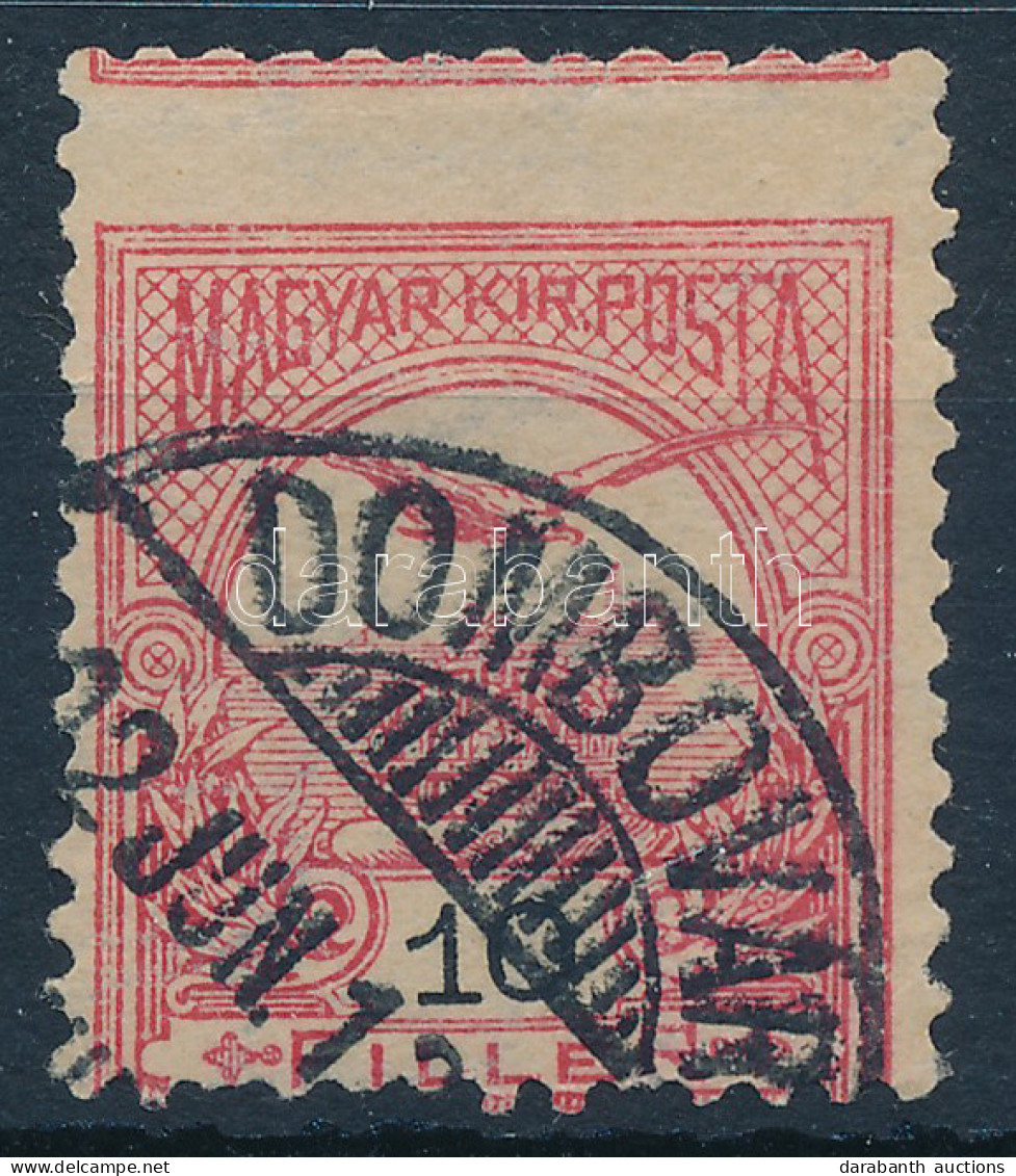 O 1900 Turul 10f Látványosan Elfogazva / Mi 60 With Shifted Perforation - Andere & Zonder Classificatie