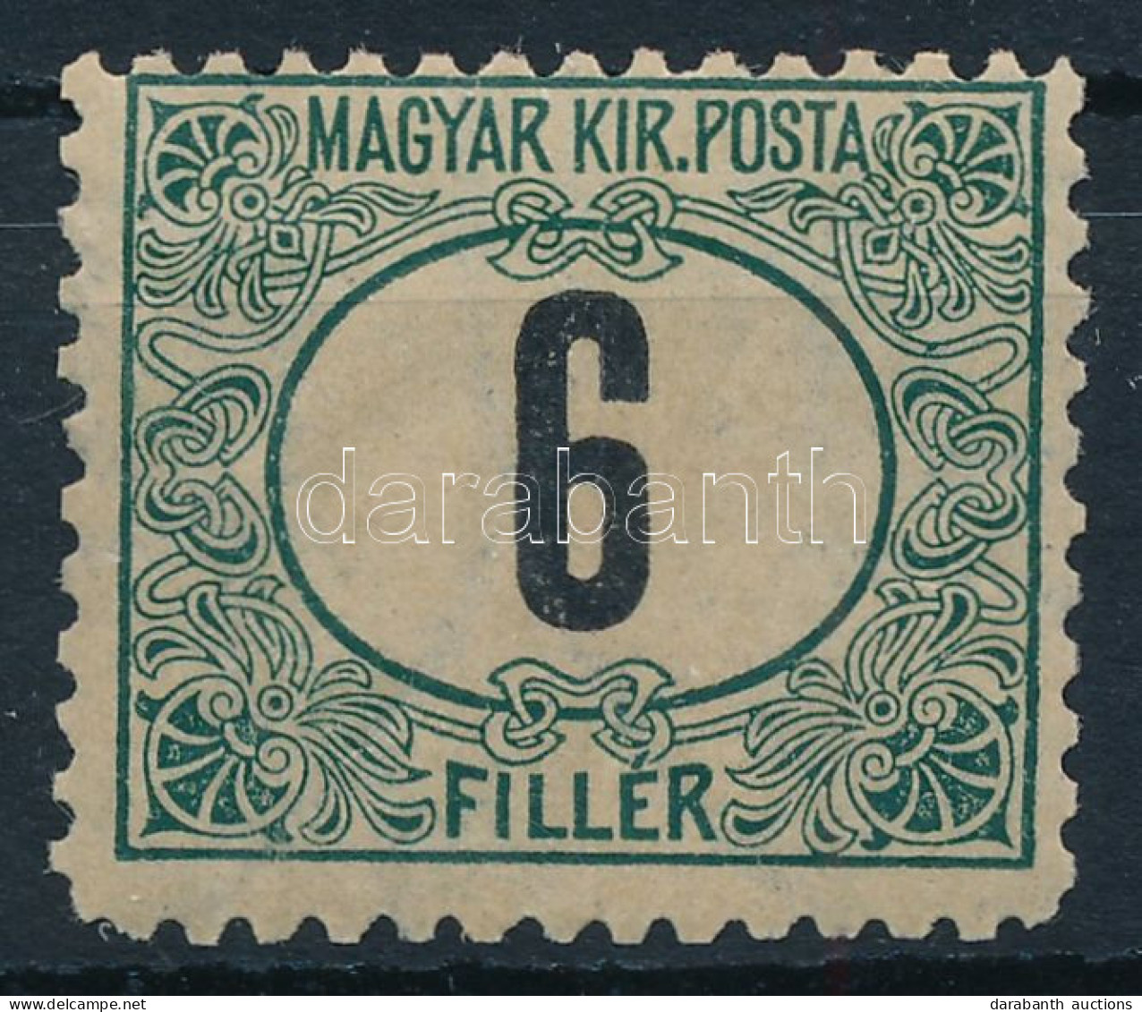 * 1903 Zöldportó 6f B, 11 1/2 Fogazás / Mi P 4 B - Altri & Non Classificati