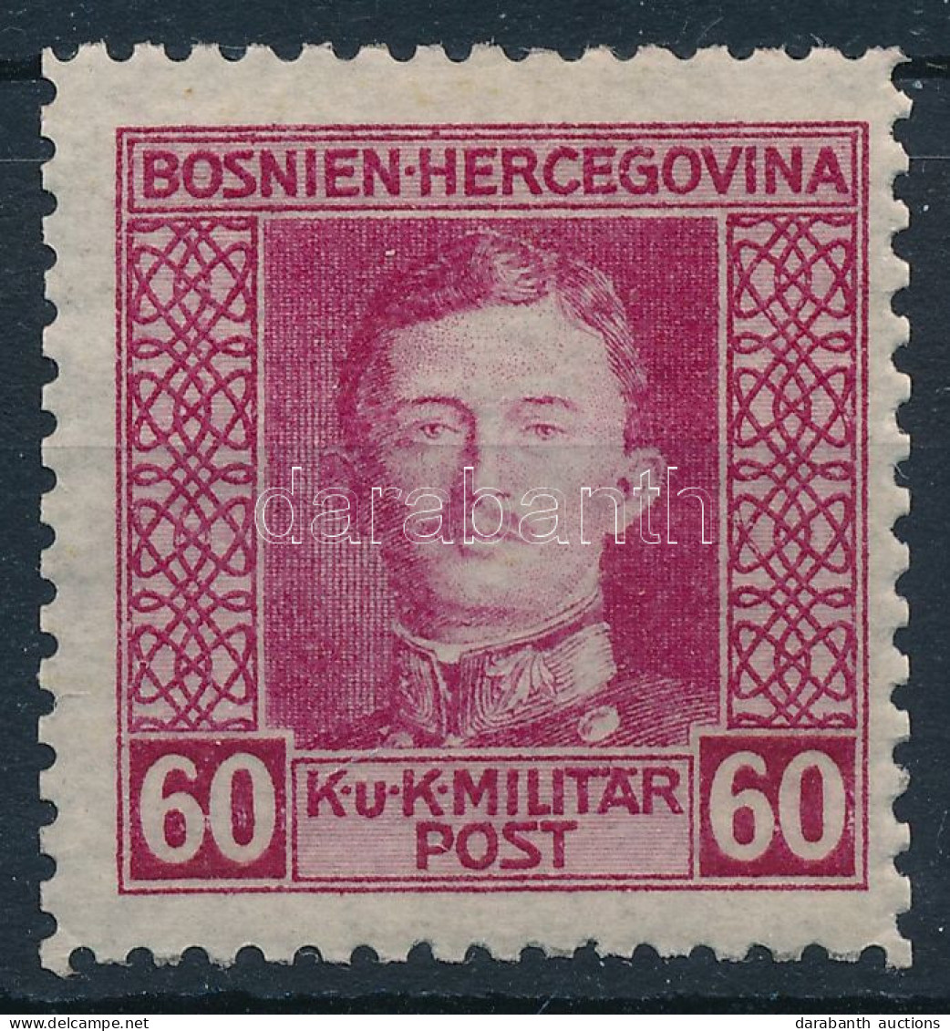 ** 1917 Károly 60h 11 1/2 Fogazás / Perforation (16.200) - Other & Unclassified