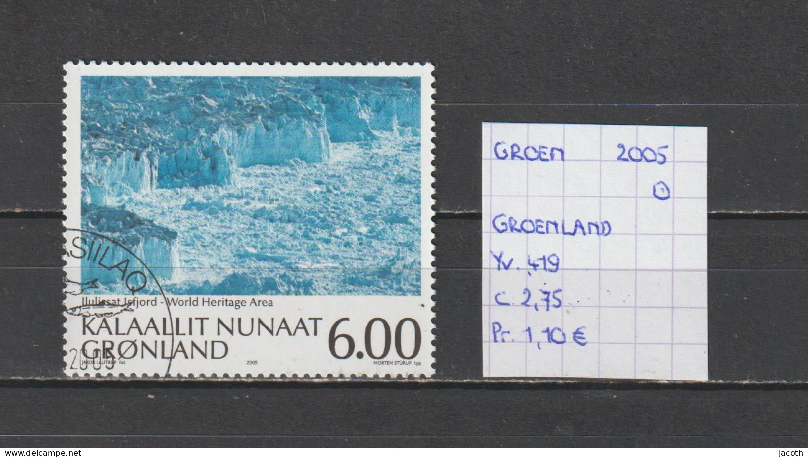 (TJ) Groenland 2005 - YT 419 (gest./obl./used) - Oblitérés