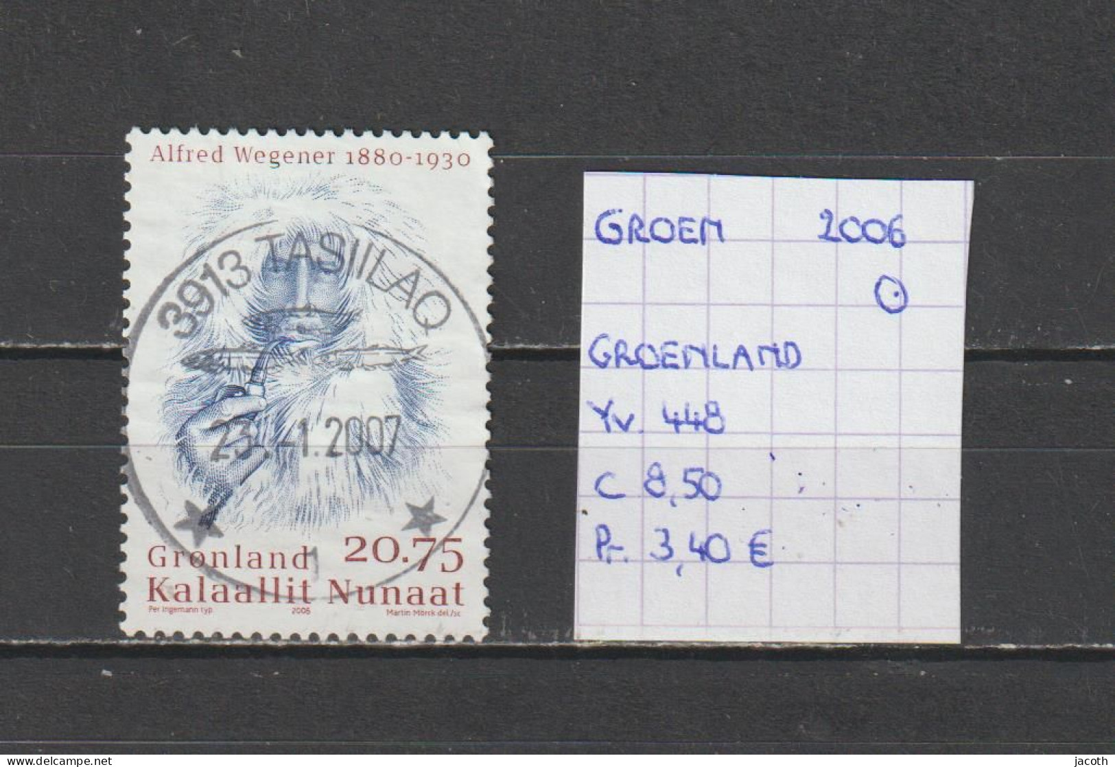 (TJ) Groenland 2006 - YT 448 (gest./obl./used) - Oblitérés