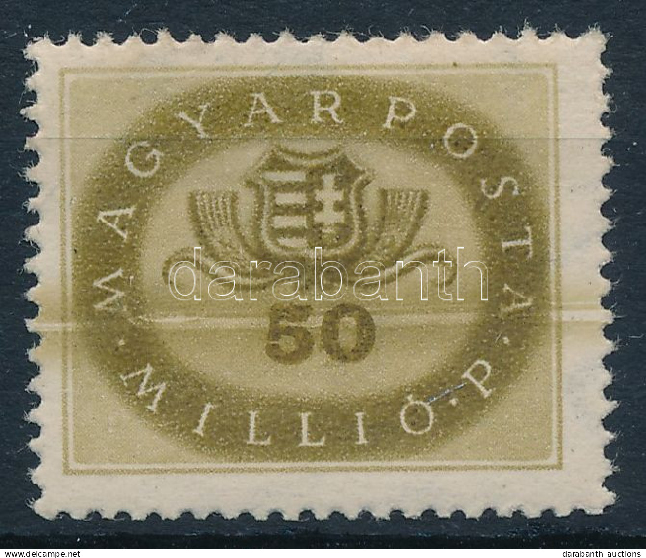 ** 1946 Milliós 50 Millió P Rákelcsíkkal / Mi 904 Paint Stripe - Other & Unclassified