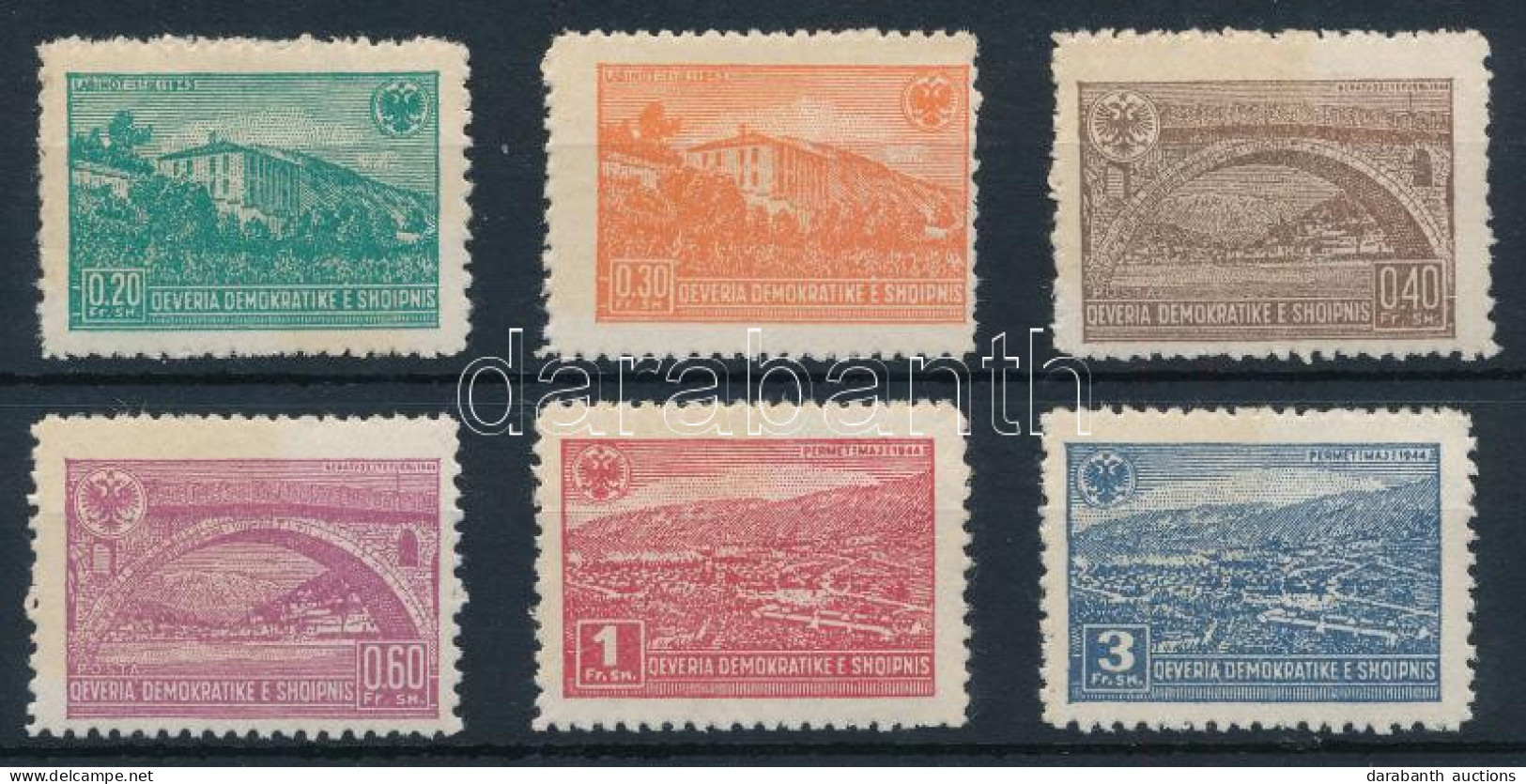 ** 1945 Forgalmi: Események Sor / Set Mi 379-384 (Mi EUR 37.-) - Sonstige & Ohne Zuordnung