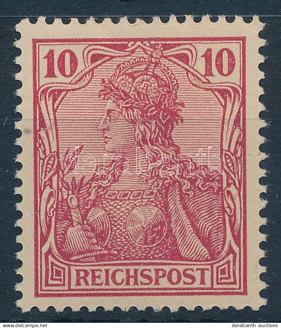 ** 1900 REICHSPOST 10Pf Mi 56c (Mi EUR 4.000.-) Sign: Jäschke-L. BPP - Sonstige & Ohne Zuordnung