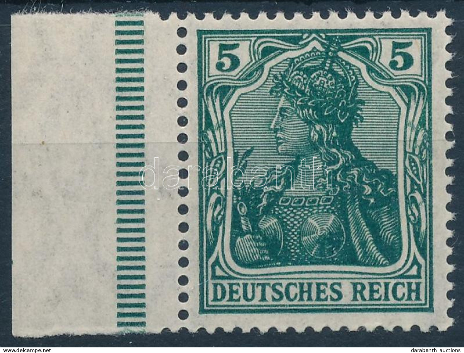 ** 1915 Mi 85IIe ívszéli / Margin Piece (Mi EUR 500.-) - Sonstige & Ohne Zuordnung