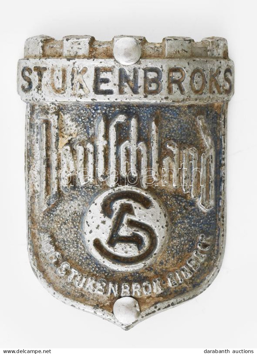 Stukenbroks "Deutschland" Kerékpárjelvény, XIX. Sz. Vége-XX. Sz. Eleje. Gyártója A Német August Stukenbrok Einbeck (ASTE - Other & Unclassified