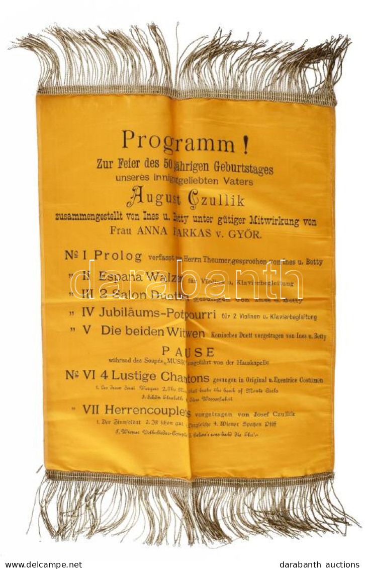 1897 Soproni Czullik Ágost (1847-?), Az Oroszvári Kertészet Alapítójának és Tulajdonosának, A Liechtenstein Hercegi Kert - Non Classificati