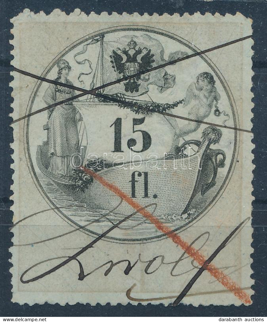 1863 15Ft Okmánybélyeg - Sin Clasificación
