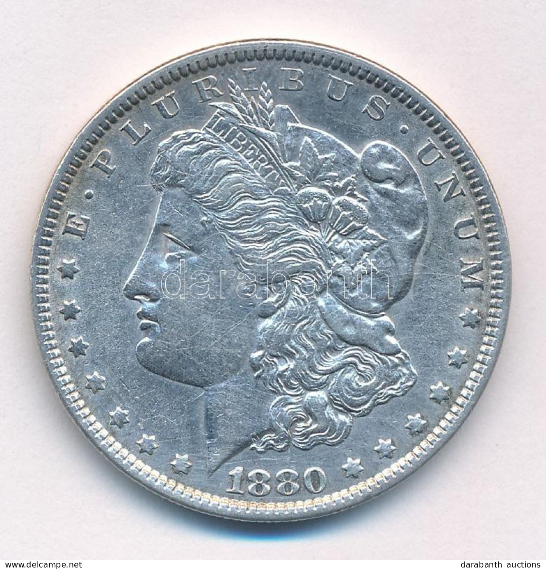 Amerikai Egyesült Államok 1880. 1$ Ag "Morgan" T:XF USA 1880. "Morgan" Dollar Ag C:XF Krause KM#110 - Unclassified