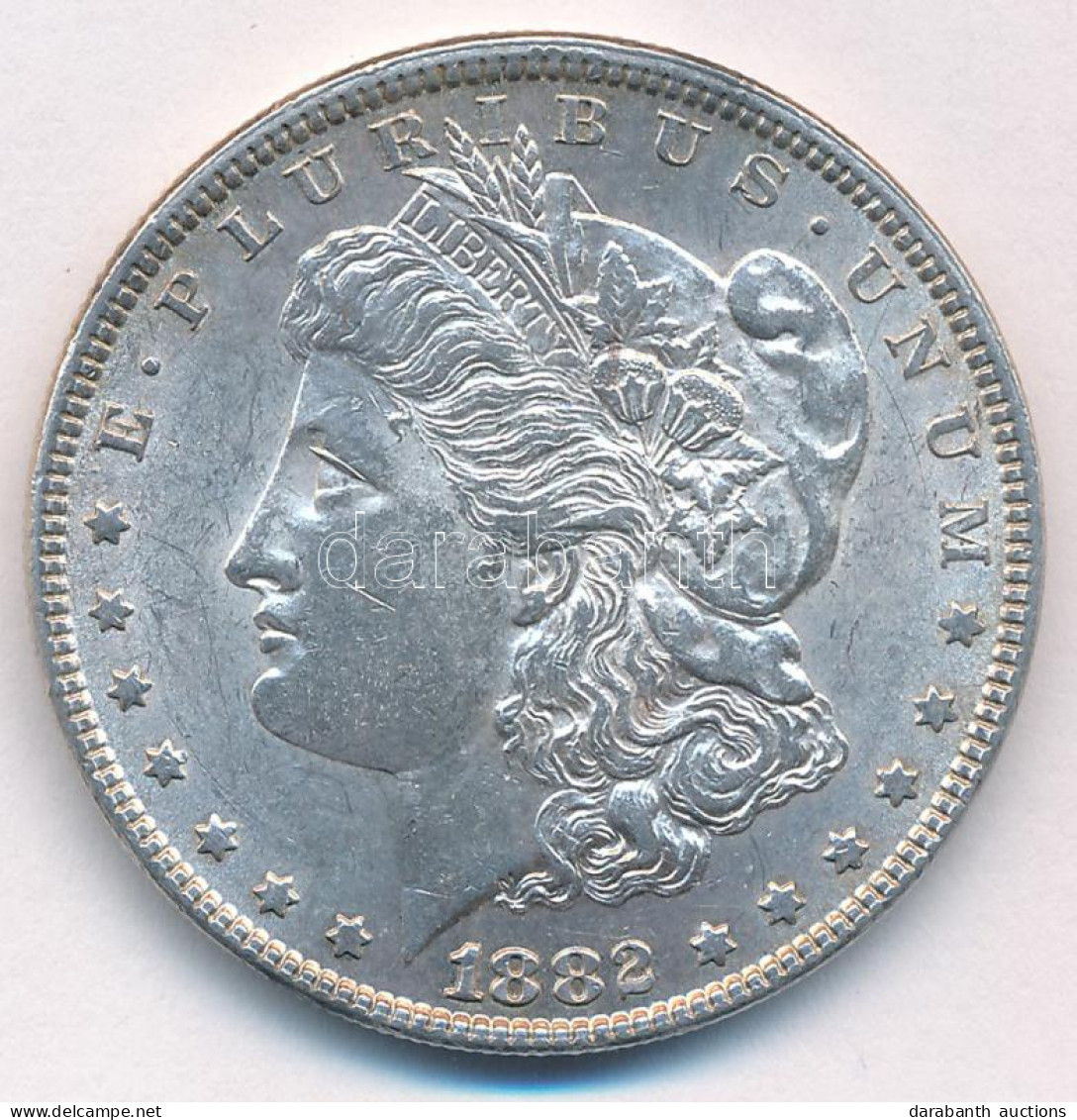 Amerikai Egyesült Államok 1882. 1$ Ag "Morgan" T:X  USA 1882. 1 Dollar Ag "Morgan" C:XF  Krause KM#110 - Non Classés