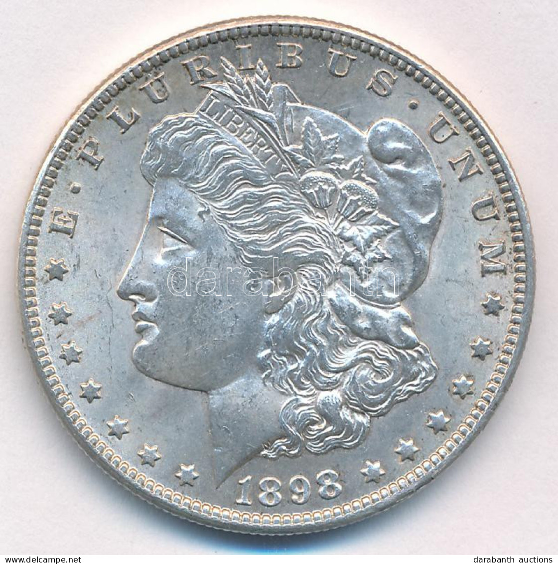 Amerikai Egyesült Államok 1898O 1$ Ag "Morgan" T:AU,XF USA 1898O 1 Dollar "Morgan" Dollar Ag C:AU,XF Krause KM#110 - Unclassified