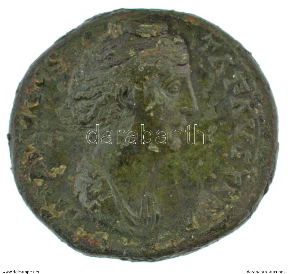 Római Birodalom / Róma / I. Faustina 141. Sestertius Bronz (26,82g) T:XF,VF Patina Roman Empire / Rome / Faustina I 141. - Sin Clasificación