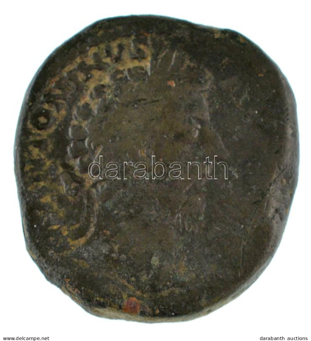 Római Birodalom / Róma / Marcus Aurelius 163-164. Sestertius Bronz (27,90g) T:F,VG Patina Roman Empire / Rome / Marcus A - Unclassified