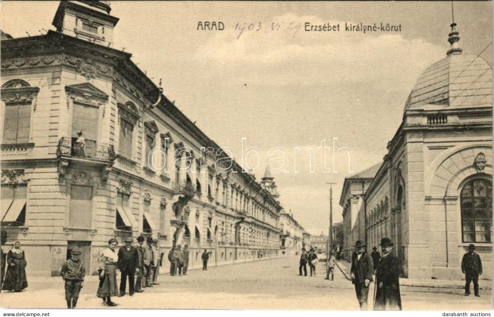 * T1 Arad, Erzsébet Királyné Körút / Street - Ohne Zuordnung