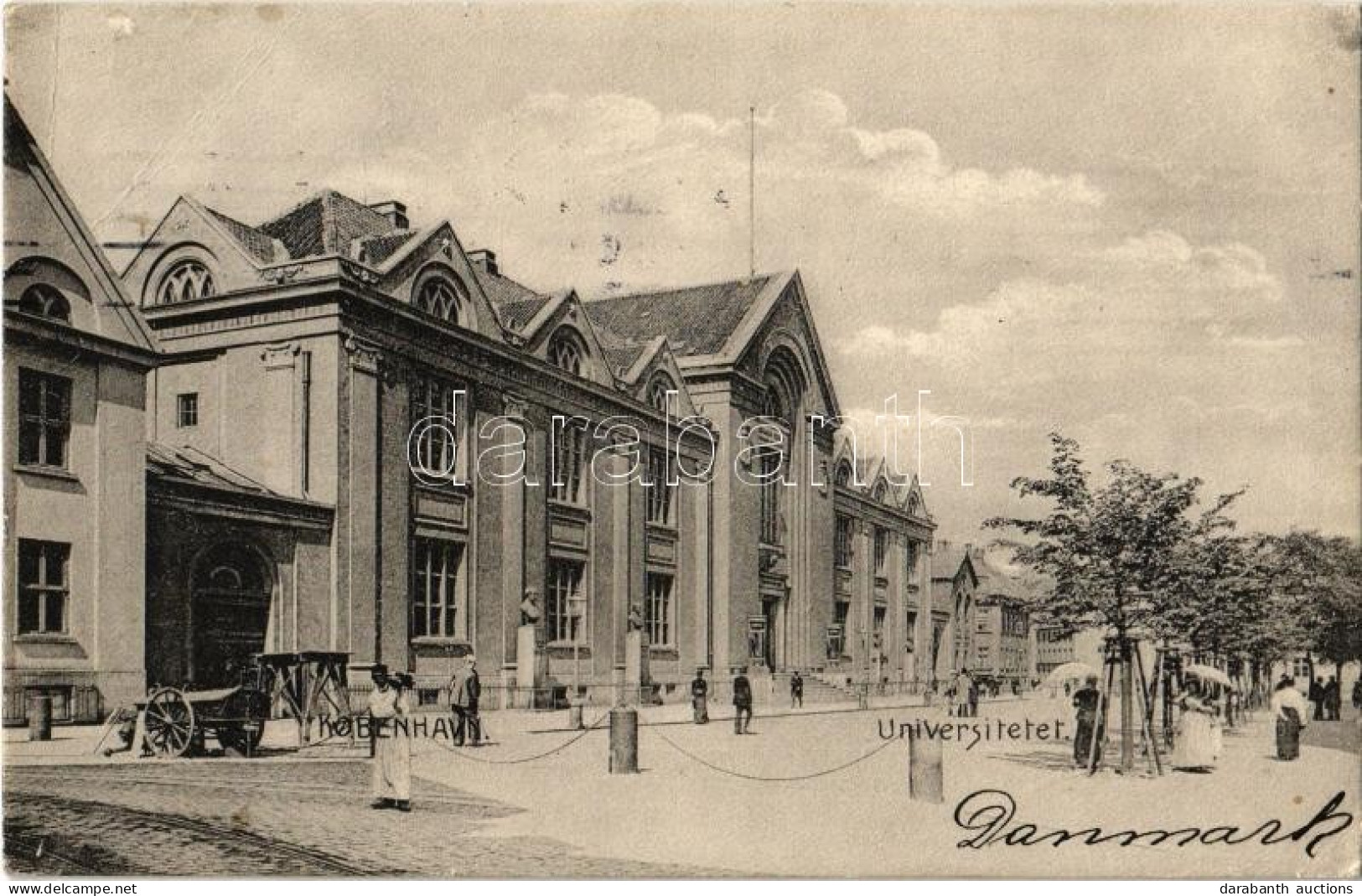 T2 1910 Copenhagen, Kobenhavn; Universitetet / University - Ohne Zuordnung