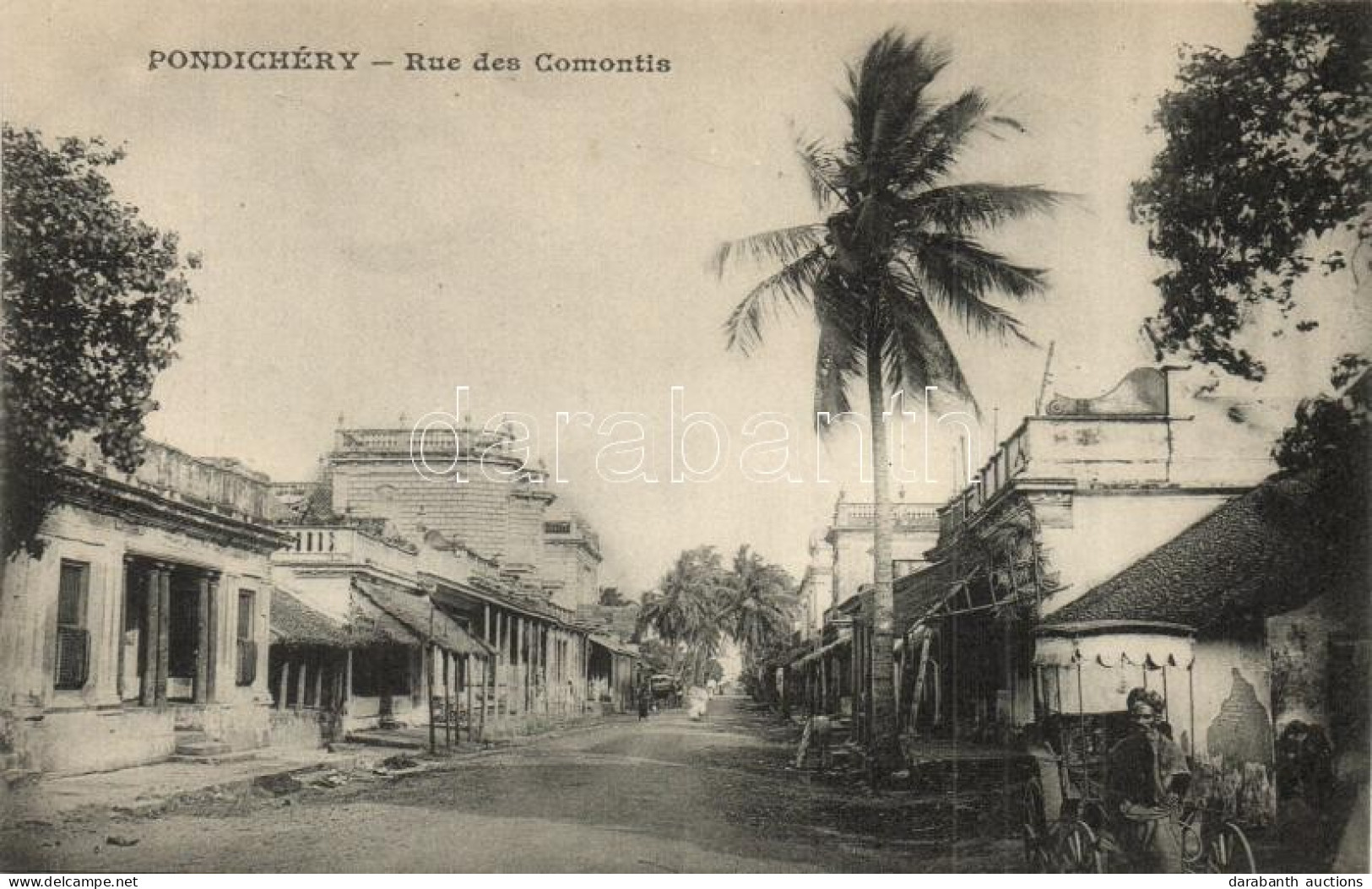 ** T1 Pondicherry, Puducherry; Rue Des Comontis / Street - Unclassified