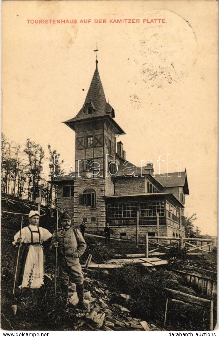 T2/T3 1909 Szyndzielnia, Kamitzer Platte; Touristenhaus / Mountain Tourist House (EK) - Non Classificati