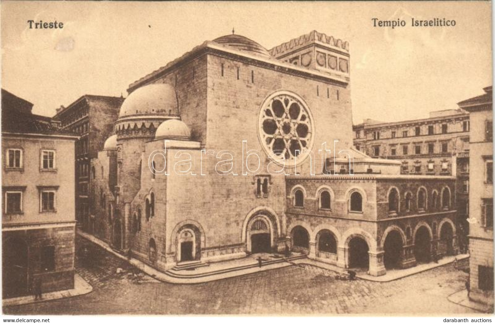 ** T1 Trieste, Tempio Israelitico / New Jewish Temple, Synagogue - Non Classificati