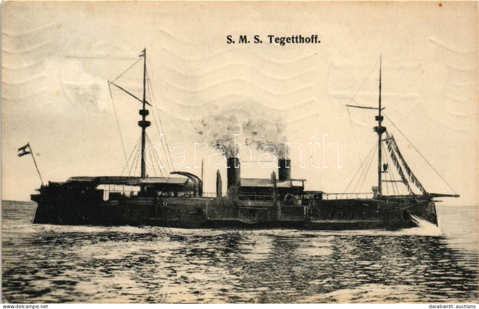 T2 1910 SMS TEGETTHOFF Az Osztrák-Magyar Haditengerészet Tegetthoff-osztályú Csatahajója / K.u.K. Kriegsmarine / SMS Teg - Non Classés